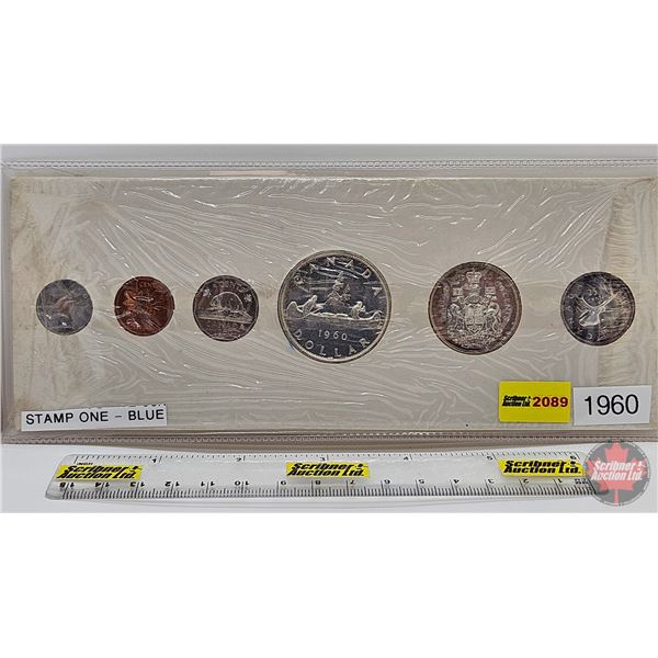 RCM Canada Proof Like Set 1960 (Consignor Note: Stamp One : Blue)