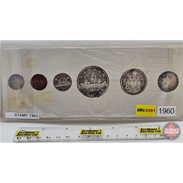 RCM Canada Proof Like Set 1960 (Consignor Note: Stamp Two)