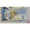 Image 5 : Canada $5 Bills 2006 (4): - Jenkins/Carney #APR1906907 - Jenkins/Carney #APS7311896 - Jenkins/Dodge 