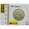 Image 1 : USA Half Dollar 1948D