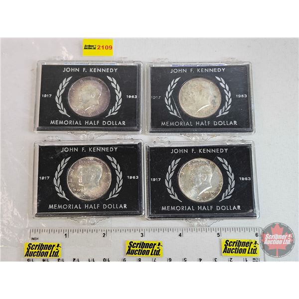 USA Half Dollars 1964 (4): John F. Kennedy Memorial Half Dollar 1917-1963