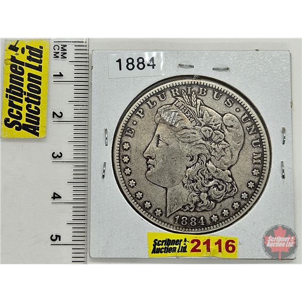 USA Morgan Dollar 1884