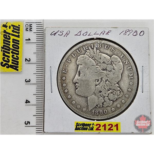 USA Morgan Dollar 1890O