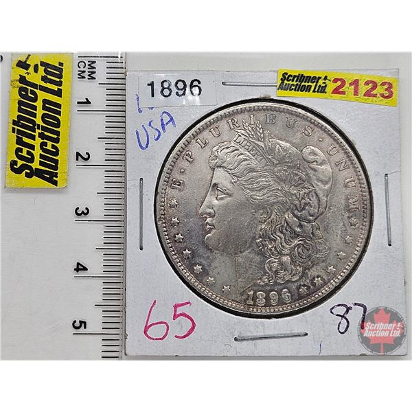 USA Morgan Dollar 1896