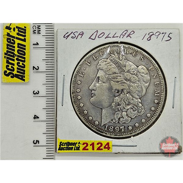 USA Morgan Dollar 1897S