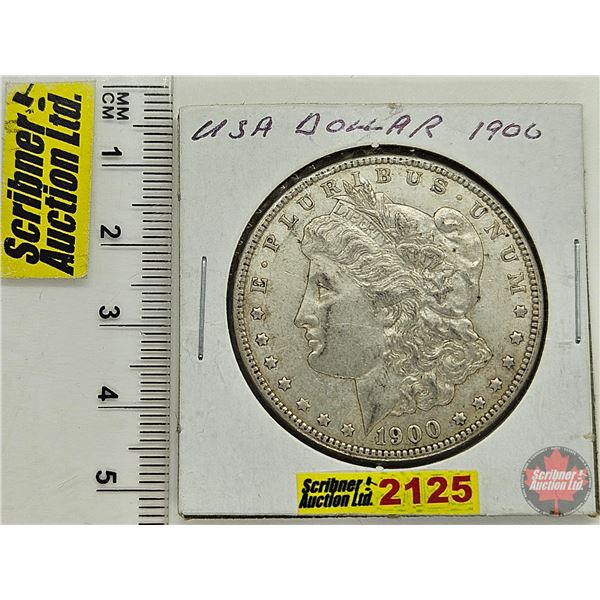 USA Morgan Dollar 1900