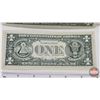Image 6 : USA $1 Bills (2):  - 1977A : #B79481243G - 1988A : #E05984673H