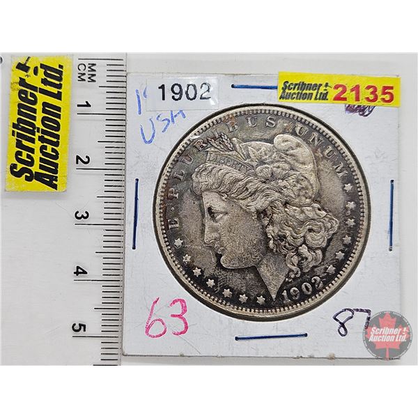 USA Morgan Dollar 1902