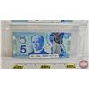 Image 4 : Canada $5 Bills 2013 (3): - Macklem/Poloz #HBN5429614 - Wilkins/Poloz #HCM6535404 - Wilkins/Poloz #I