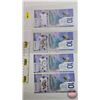 Image 6 : Canada $5 Bills 2018 (3 Consecutive + 1 Near): - Wilkins/Poloz #FTY7907913-914-915 - Wilkins/Poloz #