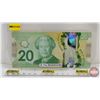 Image 1 : Canada $20 Bill 2015 "RADAR" : Macklem/Carney #BSG0933390