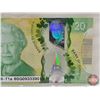 Image 3 : Canada $20 Bill 2015 "RADAR" : Macklem/Carney #BSG0933390