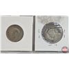 Image 10 : New Zealand Coins (8) : - 1934 Three Pence - 1934 Three Pence - 1934 Three Pence - 1946 Three Pence 