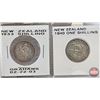 Image 5 : New Zealand Coins (8) : - 1934 Three Pence - 1934 Three Pence - 1934 Three Pence - 1946 Three Pence 