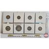 Image 6 : New Zealand Coins (8) : - 1934 Three Pence - 1934 Three Pence - 1934 Three Pence - 1946 Three Pence 