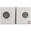 Image 7 : New Zealand Coins (8) : - 1934 Three Pence - 1934 Three Pence - 1934 Three Pence - 1946 Three Pence 