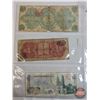 Image 3 : Mexico Paper Currency (11) : 1915 ; 1967; 1972; 1973; 1974; 1989; 1994 (Variety Denominations / Styl