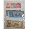 Image 4 : Mexico Paper Currency (11) : 1915 ; 1967; 1972; 1973; 1974; 1989; 1994 (Variety Denominations / Styl
