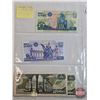 Image 7 : Mexico Paper Currency (11) : 1915 ; 1967; 1972; 1973; 1974; 1989; 1994 (Variety Denominations / Styl