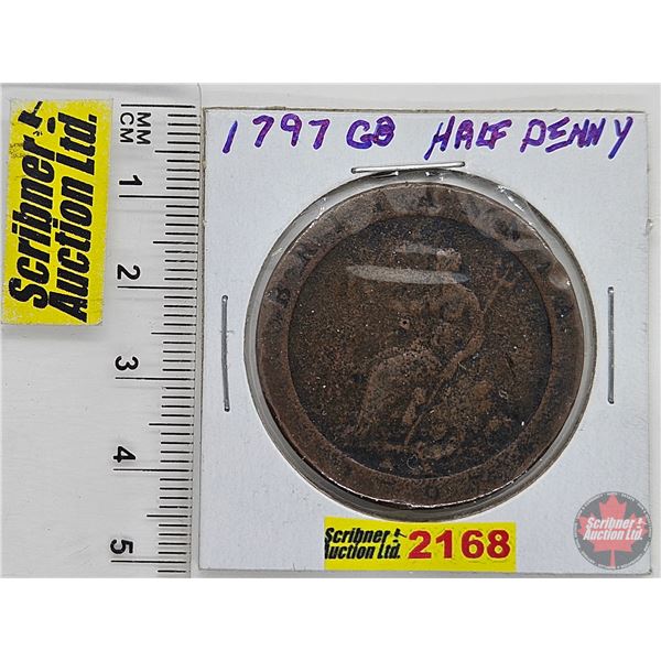 Great Britain Half Penny 1797