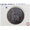 Image 2 : Great Britain Half Penny 1876H