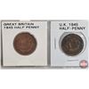 Image 7 : Great Britain Half Penny (12): 1929; 1931; 1939; 1939; 1941; 1941; 1942; 1943; 1944; 1945; 1945; 194