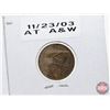 Image 5 : USSR Coins (2):  ~ 1990 One Kopek ~ 1917-1967 One Ruble