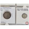 Image 3 : Foreign Coins (5):  ~ Germany 1915 : Five Pfenning ~ Norway 1911 : Ten Ore ~ Switzerland 1963 : One 