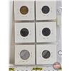 Image 5 : Germany Coins (6): 1942 Five Pfennig; 1939 Ten Pfennig; 1940 Ten Pfennig; 1941 Ten Pfennig; 1944 Ten