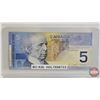 Image 3 : Canada $5 Bills 2002 (4) : Jenkins/Dodge #HNU4966365 ; HOL7608733 ; HOB2199041 ; HOA2332364