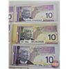 Image 3 : Canada $10 Bills 2005 (6) : - Jenkins/Carney #BFS9131725 - Jenkins/Dodge #BTN3831623 - Jenkins/Dodge