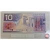 Image 7 : Canada Bills (3): - $5 Bill 2002 : Knight/Dodge #ANV8424020 - $10 Bill 2001 : Knight/Thiessen #FDT72
