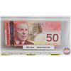 Image 4 : Canada $50 Bills 2004 (3): Jenkins/Dodge #AHA8175926 ; #FMH7452911 ; #AHA7142744
