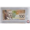 Image 2 : Canada $100 Bills 2004 (4):  - Jenkins/Dodge #EJF5702040 - Jenkins/Dodge #EJE7726711 - Jenkins/Dodge