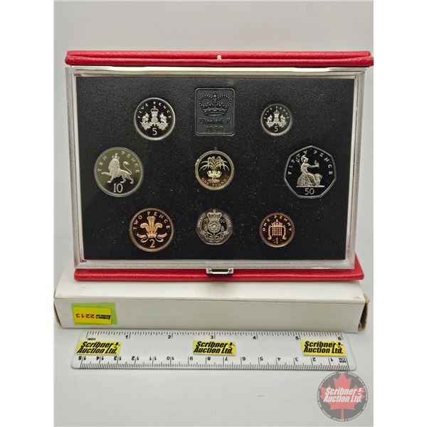 British Royal Mint : United Kingdom Proof Coin Collection 1990