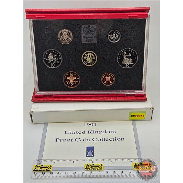 British Royal Mint : United Kingdom Proof Coin Collection 1991