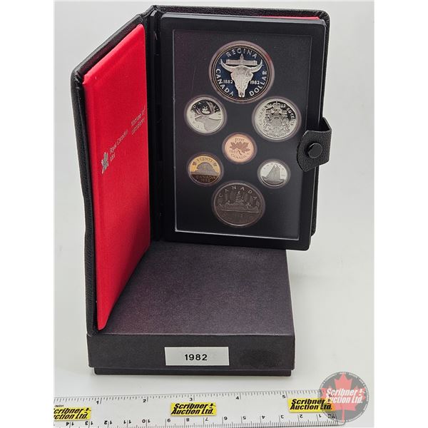 RCM Canada 1982 Double Dollar Proof Set : Regina