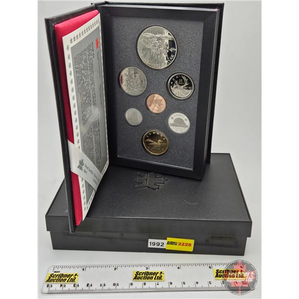 RCM Canada 1992 Double Dollar Proof Set : Stagecoach