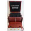 Image 2 : Coin Display/Storage Chest for THE COMPLETE NEW ORLEANS MINT MORGAN SILVER DOLLAR COLLECTION (Empty)