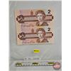 Image 1 : Canada $2 Bills 1986 (2 Uncut) : Bonin/Thiessen #EGU6508556-EGU6510556