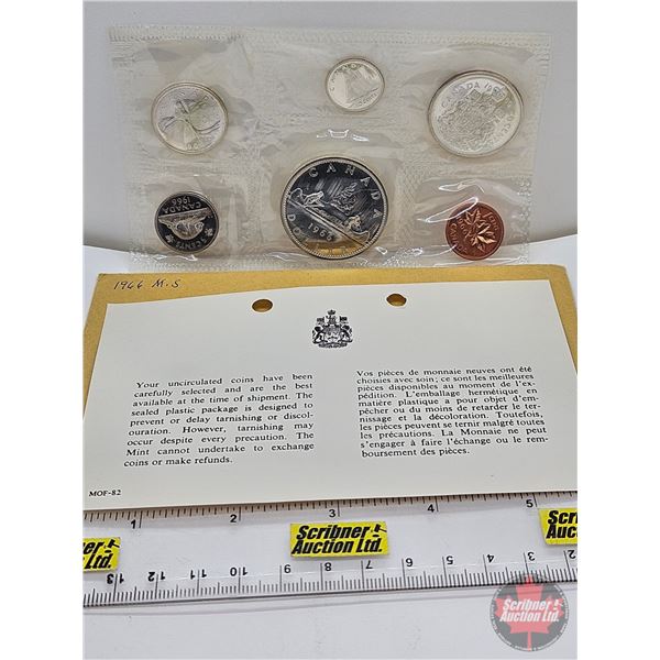 RCM Canada 1966 Uncirculated Year Set