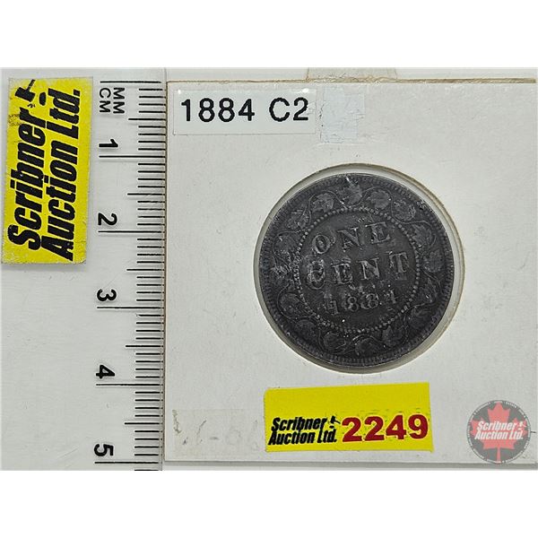 Canada Large Cent 1884 (Consignor Tag: C2)