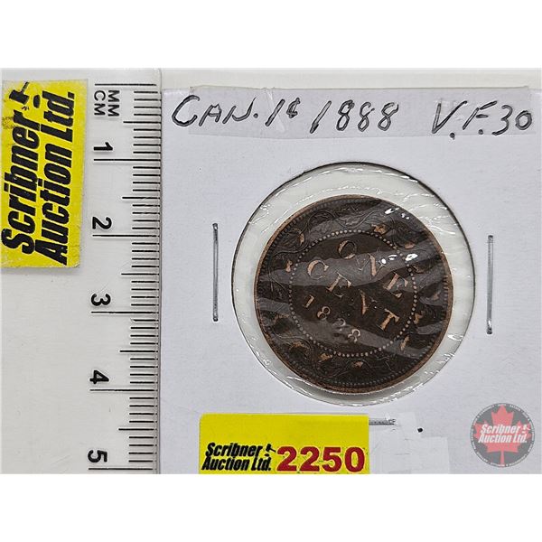 Canada Large Cent 1888
