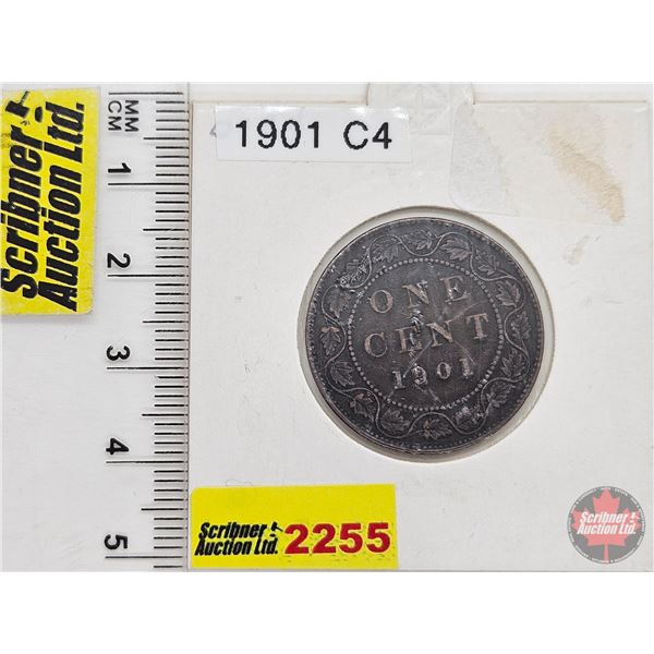 Canada Large Cent 1901 (Consignor Tag: C4)