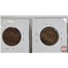 Image 7 : Canada Large Cent (4): 1902; 1903; 1907; 1913