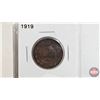 Image 5 : Canada Large Cent (4): 1916; 1917; 1918; 1919