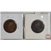 Image 8 : Canada Large Cent (4): 1916; 1917; 1918; 1919