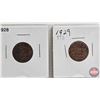 Image 3 : Canada One Cent (8): 1921; 1927; 1928; 1929; 1931; 1932; 1933; 1934