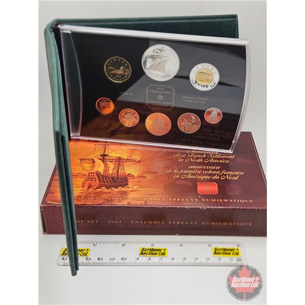 RCM Canada 2004 Proof Set : 400th Anniversary First French Settlement in North America