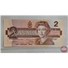 Image 2 : Canada $2 Bills 1986 (2) : Thiessen/Crow #EGK6438174 ; #EGL5405723